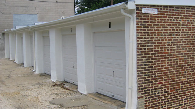 Wyman Park Garages, Hampden Garages, Baltimore